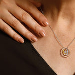 Mother‘s Day Exclusive: Spend $100+ in a Single Purchase to Get This Layered Circle Pendant Necklace in 14K Gold Plated - Created With Swarovski® Crystal for FREE (Ships With Order, No Need to Add to Cart)