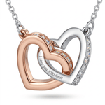 Exclusive Gift Offer: Spend $99+ to Get This "I Love You 3000 Times" Interlocking Double Heart Crystal Pendant Necklace for FREE (Ships With Order, No Need to Add to Cart)