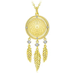 Limited Offer: Purchase Any Pre-made Charms Bracelet Set or Charms Necklace Set from Dream Catcher Forever Collection To Get This Dreamcatcher Necklace In 14K Gold Plated For FREE - (Ships With Order, No Need To Add To Cart)