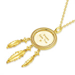 Limited Offer: Purchase Any Pre-made Charms Bracelet Set or Charms Necklace Set from Dream Catcher Forever Collection To Get This Dreamcatcher Necklace In 14K Gold Plated For FREE - (Ships With Order, No Need To Add To Cart)