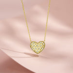 Pamper Fan Exclusive: Spend Over $200 In A Single Purchase To Get This Sterling Silver Love Heart Necklace and Earrings Set In 14K Gold Plated For FREE - (Ships With Order, No Need To Add To Cart)