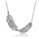 Pamper Fan Exclusive: Spend Over $200 In A Single Purchase To Get This Sterling Silver Silver Feather Necklace In White Gold Plated For FREE - (Ships With Order, No Need To Add To Cart)
