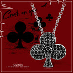 Halloween Treats Exclusive: Spend Over $200 In A Single Purchase To Get This Sterling Silver Silver Midnight Clover Necklace and Earrings In White Gold Plated For FREE - (Ships With Order, No Need To Add To Cart)