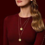 Sterling Silver Who's Wise Owl Necklace In 14K Gold Plated