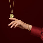 Sterling Silver Who's Wise Owl Necklace In 14K Gold Plated