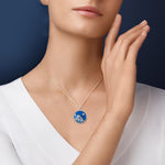Pamper Fan Exclusive: Spend Over $99 In A Single Purchase To Get This Sterling Silver Sky Paws Necklace With Enamel In White Gold Plated For FREE - (Ships With Order, No Need To Add To Cart)