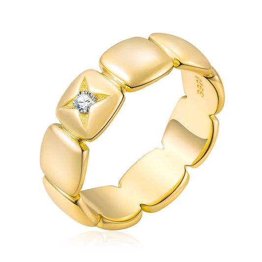 gon- Lab-grown Diamond Ring 0.15 carat 14K Gold Ring for Women