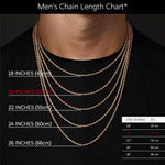 Sterling Silver 4.0mm Flat Snake Chain Necklace In 14K Gold Plated