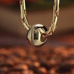 Cafe Chic Tarnish-resistant Silver Charms In 14K Gold Plated