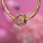 Infinite Love Tarnish-resistant Silver Charms In 14K Gold Plated