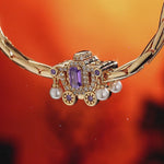 Haunted Coach Tarnish-resistant Silver Charms In 14K Gold Plated