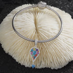Chroma Balloon Tarnish-resistant Silver Dangle Charms In White Gold Plated