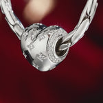 Simple Love Tarnish-resistant Silver Charms In White Gold Plated