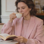 Oval Brilliant Cut Fancy Vivid Rose Hue Lab-Certified Pink Sapphire - Classic Stackable Ring Sets 14K Yellow Gold Plated (Includes GRC Certification from Gemstone Research Center)