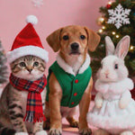 Sterling Silver Merry Animal Gathering Charms Bracelet Set With Enamel In 14K Gold Plated (Includes bracelet and all charms shown)