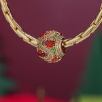 Rainbow Candy Tarnish-resistant Silver Charms In 14K Gold Plated