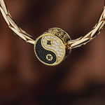 Natural Red Agate Celestial Balance Tarnish-resistant Silver Charms In 14K Gold Plated