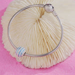 Adorable Anchor Tarnish-resistant Silver Dangle Charms In White Gold Plated