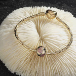 Sparkling Starfish Tarnish-resistant Silver Charms In 14K Gold Plated