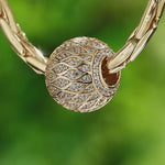 Lake Water Tarnish-resistant Silver Charms In 14K Gold Plated
