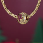 Merry Bite Tarnish-resistant Silver Charms In 14K Gold Plated