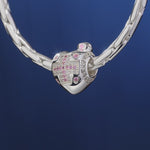 Cross of Healing Tarnish-resistant Silver Charms In White Gold Plated