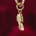 Effortless Chic Tarnish-resistant Silver Dangle Charms In 14K Gold Plated