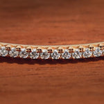 Classic Bangle Bracelet Tarnish-resistant Silver Bracelet In 14K Gold Plated