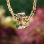 Glitter Note Gleam Tarnish-resistant Silver Charms In 14K Gold Plated