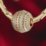 Strings Of Love Tarnish-resistant Silver Charms In 14K Gold Plated