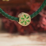 Garden Grace Tarnish-resistant Silver Charms In 14K Gold Plated