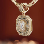 Elegant Treasures Tarnish-resistant Silver Charms In 14K Gold Plated