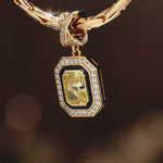 Timeless Glam Tarnish-resistant Silver Charms In 14K Gold Plated