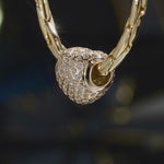 Strength of Heart Tarnish-resistant Silver Charms In 14K Gold Plated