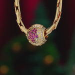 Merry Bite Tarnish-resistant Silver Charms In 14K Gold Plated