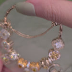 Sterling Silver Song of Radiance November Birthstone Charms Bracelet Set In 14K Gold Plated (Includes bracelet and all charms shown)