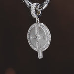 Sacred Overflow Tarnish-resistant Silver Charms In White Gold Plated