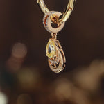 Mermaid's Tear Tarnish-resistant Silver Charms In 14K Gold Plated