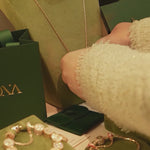 Limited Edition - The Iconic Advent Calendar - 12 Days Of Christmas Fine Jewelry Gift Set: Sterling Silver Cozy Countdown Charms Earrings and Necklace and Bracelet Set With Enamel In 14K Gold Plated