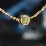 Peacock Reverie Reversible Butterfly & Floral Charm in Tarnish-Resistant Silver