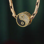 Planetary Harmony Tarnish-resistant Silver Charms In 14K Gold Plated