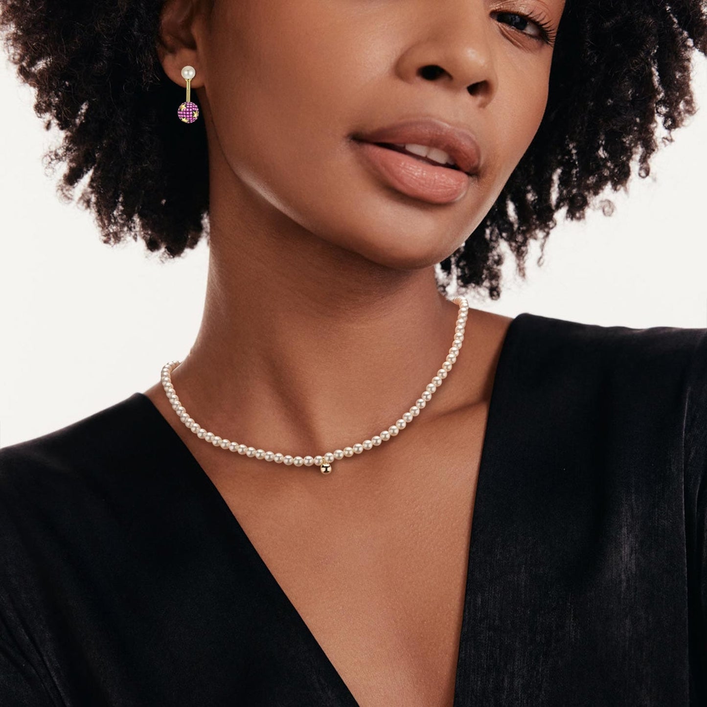 Pamper Fan Exclusive: Spend Over $300 In A Single Purchase To Get This Sterling Silver Pearl Necklace and Earrings Set In 14K Gold Plated For FREE - (Ships With Order, No Need To Add To Cart)