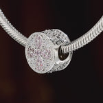 Lucky Cornus kousa Tarnish-resistant Silver Charms In White Gold Plated